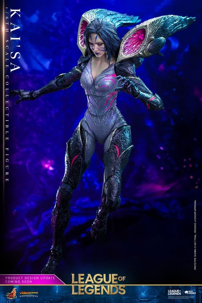Hot Toys League of Legends Video Game Masterpiece Action Figure 1/6 Kai'Sa 29 cm Hot Toys League of Legends Video Game Masterpiece Action Figure 1/6 Kai'Sa 29 cm