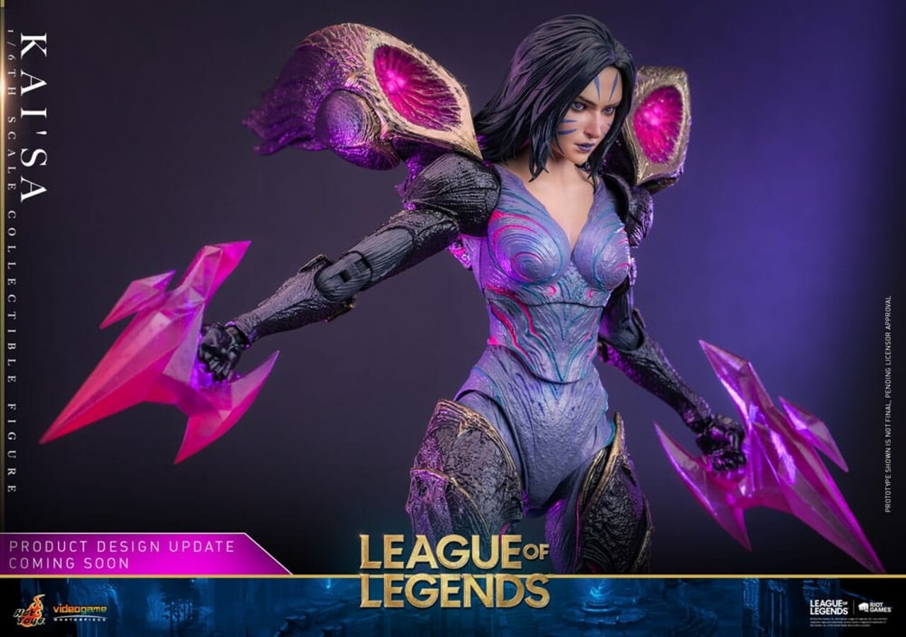 Hot Toys League of Legends Video Game Masterpiece Action Figure 1/6 Kai'Sa 29 cm Hot Toys League of Legends Video Game Masterpiece Action Figure 1/6 Kai'Sa 29 cm