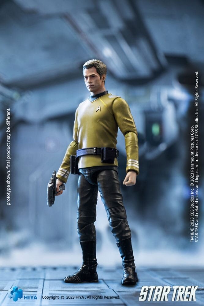 Hiya Toys Star Trek Exquisite Mini Action Figure 1/18 Star Trek 2009 Kirk 10 cm Hiya Toys Star Trek Exquisite Mini Action Figure 1/18 Star Trek 2009 Kirk 10 cm