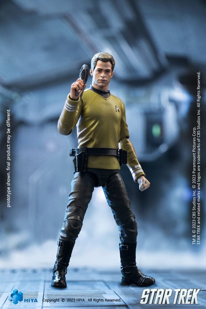 Hiya Toys Star Trek Exquisite Mini Action Figure 1/18 Star Trek 2009 Kirk 10 cm Hiya Toys Star Trek Exquisite Mini Action Figure 1/18 Star Trek 2009 Kirk 10 cm