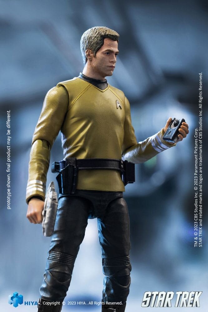 Hiya Toys Star Trek Exquisite Mini Action Figure 1/18 Star Trek 2009 Kirk 10 cm Hiya Toys Star Trek Exquisite Mini Action Figure 1/18 Star Trek 2009 Kirk 10 cm