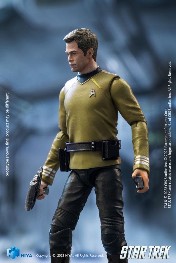 Hiya Toys Star Trek Exquisite Mini Action Figure 1/18 Star Trek 2009 Kirk 10 cm Hiya Toys Star Trek Exquisite Mini Action Figure 1/18 Star Trek 2009 Kirk 10 cm