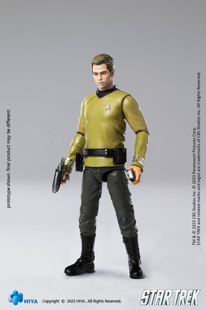 Hiya Toys Star Trek Exquisite Mini Action Figure 1/18 Star Trek 2009 Kirk 10 cm Hiya Toys Star Trek Exquisite Mini Action Figure 1/18 Star Trek 2009 Kirk 10 cm