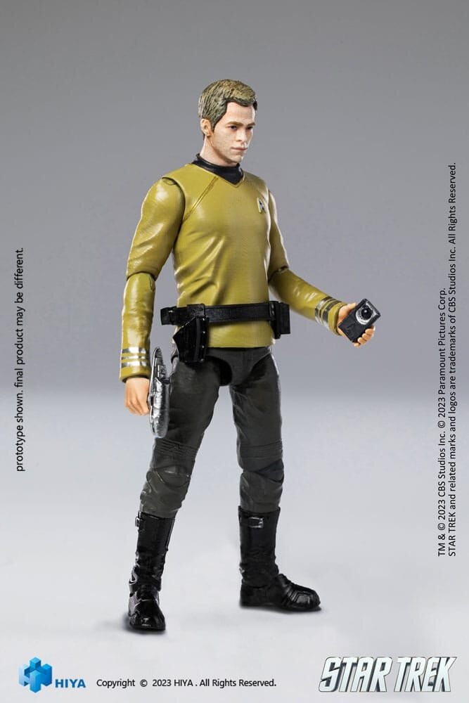 Hiya Toys Star Trek Exquisite Mini Action Figure 1/18 Star Trek 2009 Kirk 10 cm Hiya Toys Star Trek Exquisite Mini Action Figure 1/18 Star Trek 2009 Kirk 10 cm