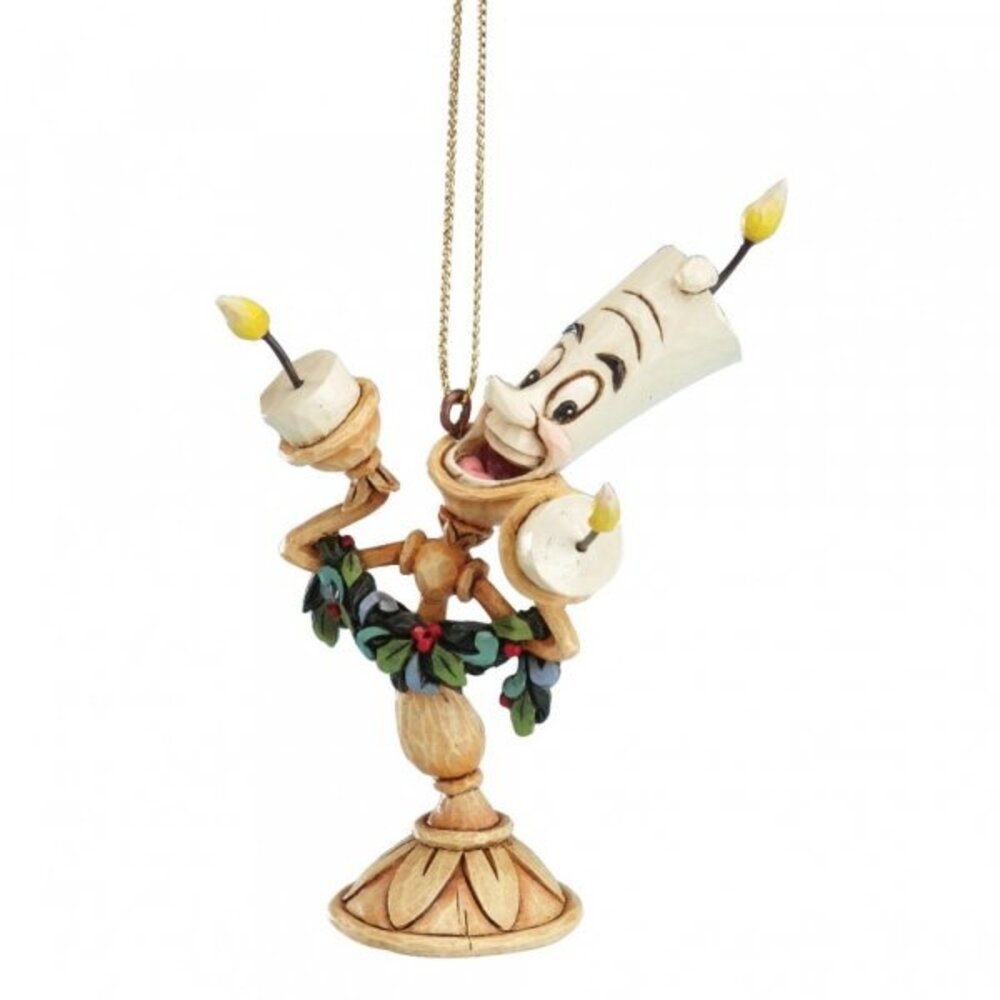 Disney Traditions Belle en het Beest Lumiere Ornament 7 cm Disney Traditions Belle en het Beest Lumiere Ornament 7 cm