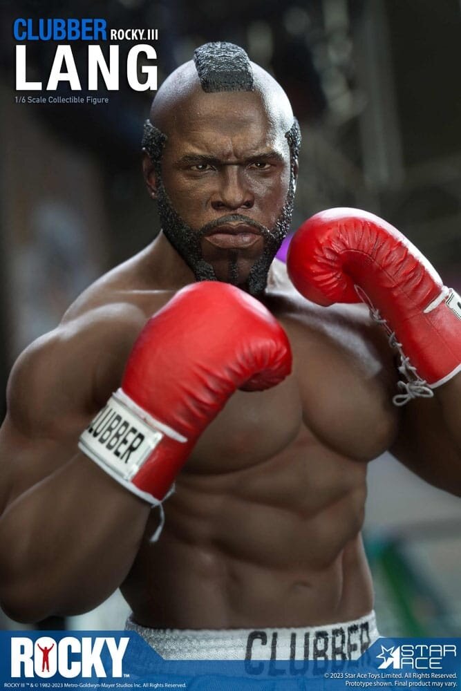Star Ace Toys Rocky III Action Figure 1/6 Clubber Lang Deluxe Version 30 cm Star Ace Toys Rocky III Action Figure 1/6 Clubber Lang Deluxe Version 30 cm