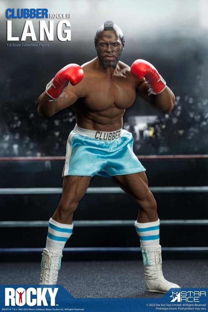 Star Ace Toys Rocky III Action Figure 1/6 Clubber Lang Deluxe Version 30 cm Star Ace Toys Rocky III Action Figure 1/6 Clubber Lang Deluxe Version 30 cm