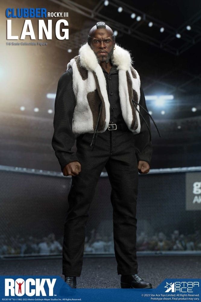 Star Ace Toys Rocky III Action Figure 1/6 Clubber Lang Deluxe Version 30 cm Star Ace Toys Rocky III Action Figure 1/6 Clubber Lang Deluxe Version 30 cm