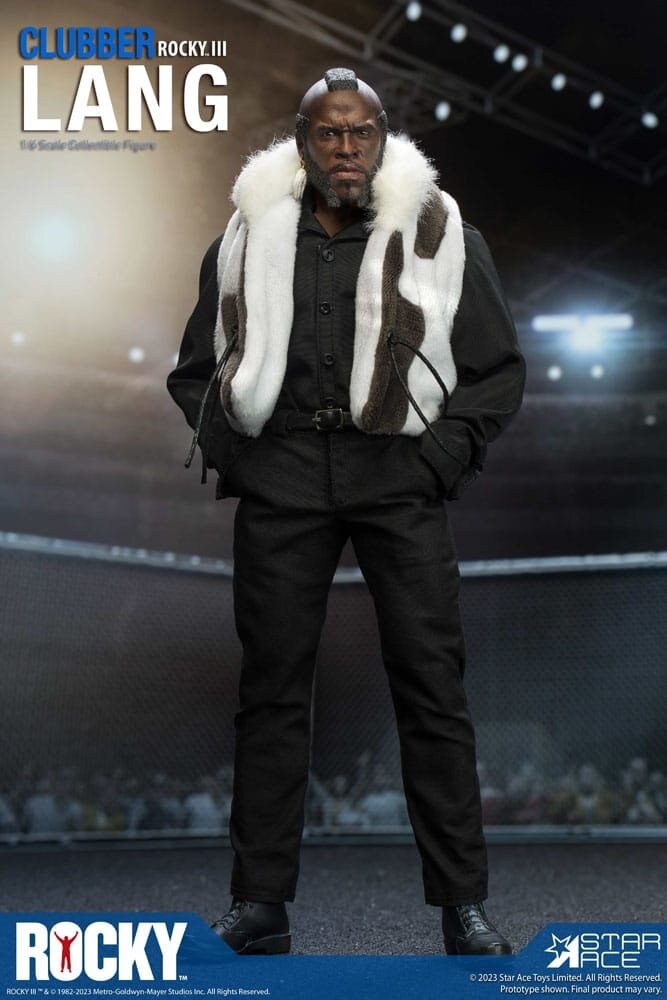 Star Ace Toys Rocky III Action Figure 1/6 Clubber Lang Deluxe Version 30 cm Star Ace Toys Rocky III Action Figure 1/6 Clubber Lang Deluxe Version 30 cm