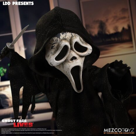 MDS Roto Plush Ghost Face Doll