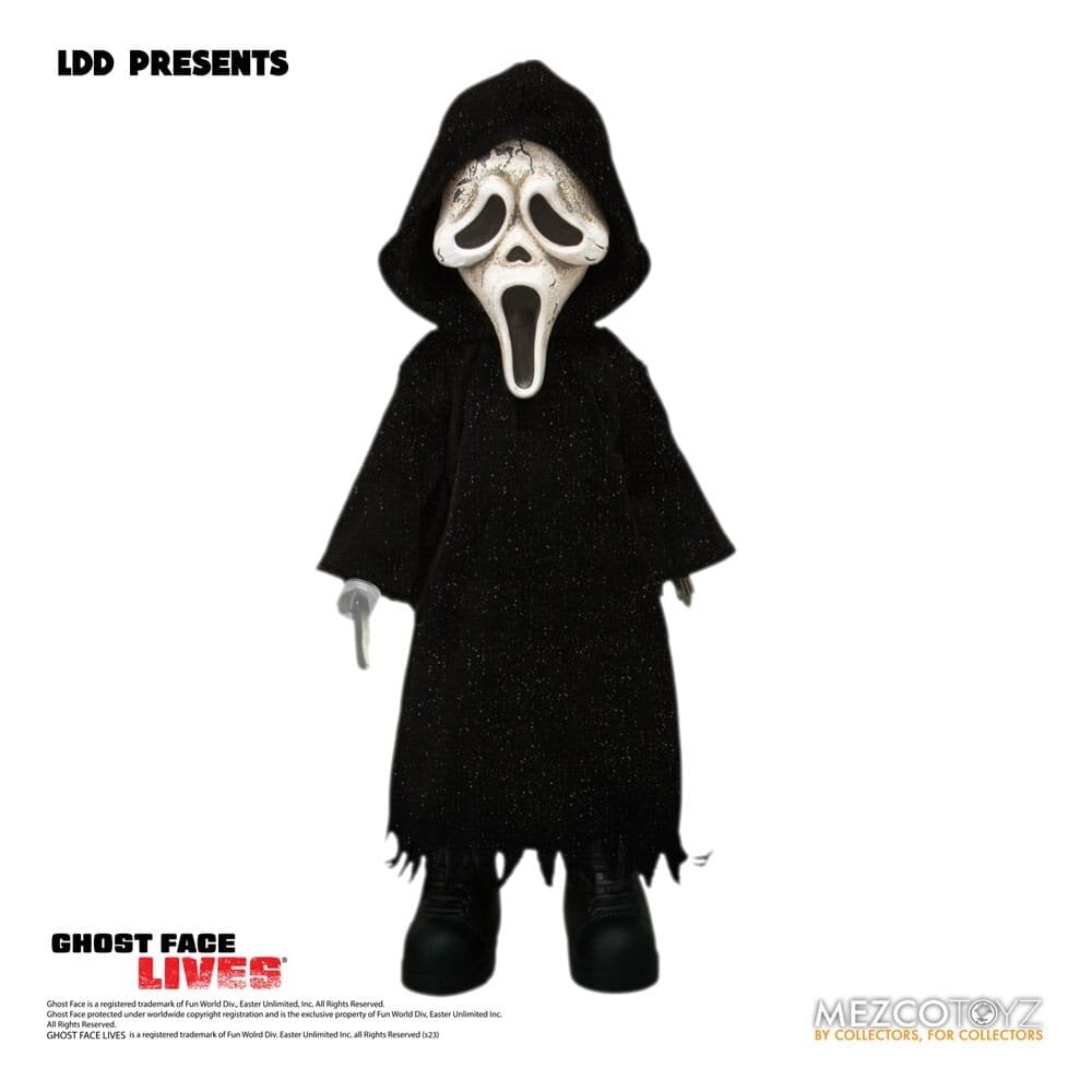 MDS Roto Plush Ghost Face Doll