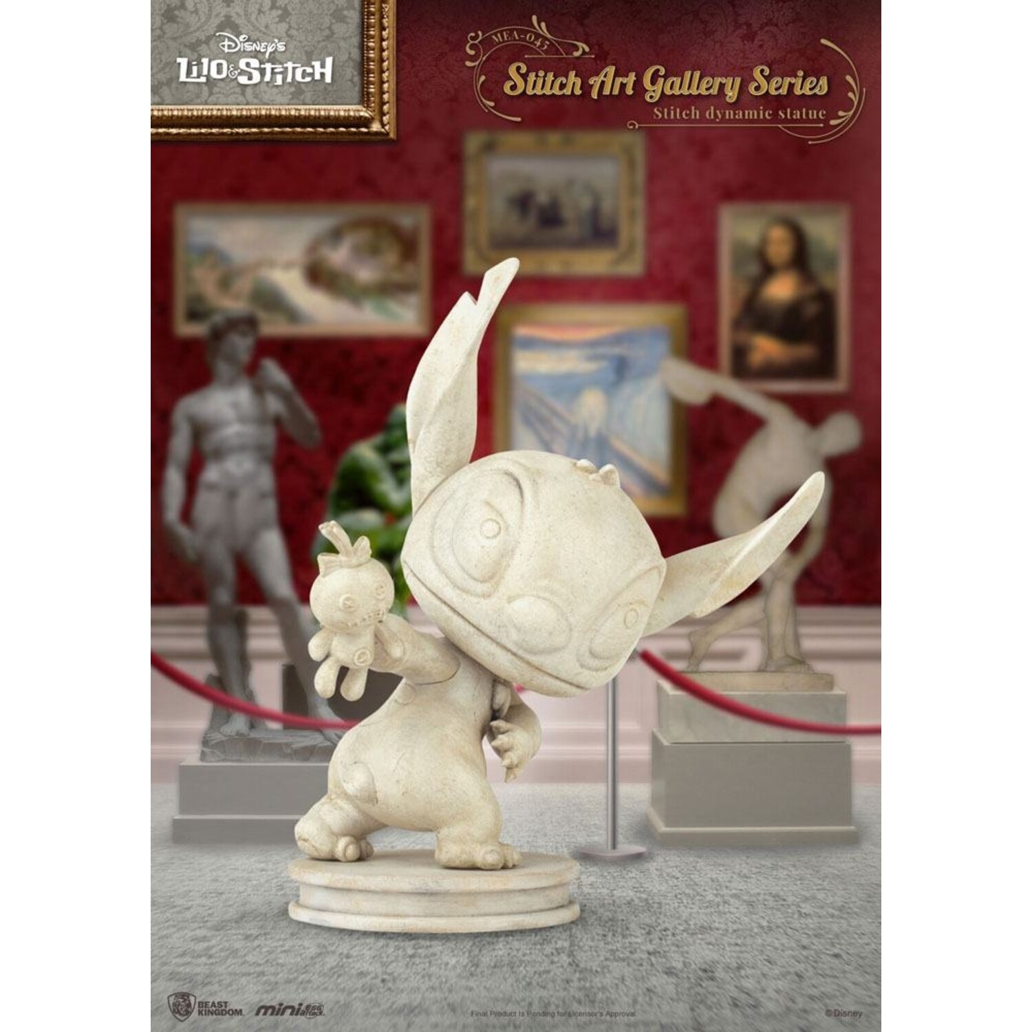 Lilo & Stitch Disney Mini Egg Attack Stitch Dynamic Statue 8 cm - Planet  Fantasy