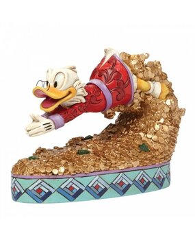 Disney Traditions Ducktales Uncle Scrooge Treasure Dive 13 cm Disney Traditions Ducktales Uncle Scrooge Treasure Dive 13 cm