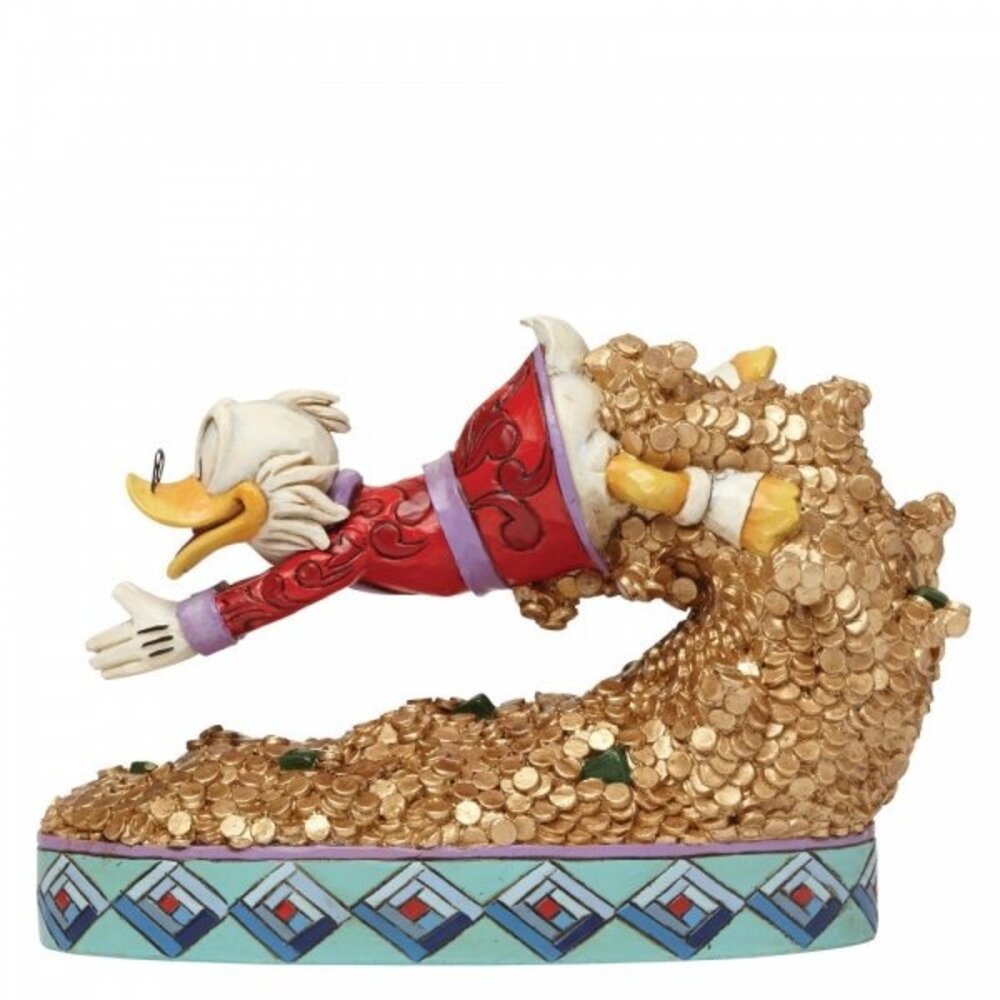 Disney Traditions Ducktales Oom Dagobert Treasure Dive 13 cm Disney Traditions Ducktales Oom Dagobert Treasure Dive 13 cm