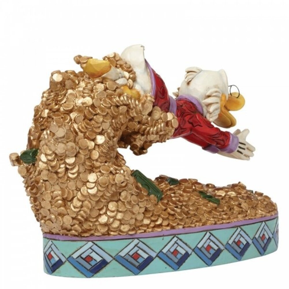 Disney Traditions Ducktales Uncle Scrooge Treasure Dive 13 cm