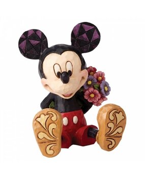 Disney Traditions Mickey Mouse met Bloemen 7 cm Disney Traditions Mickey Mouse met Bloemen 7 cm