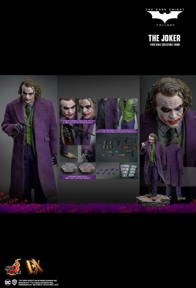 Hot Toys The Dark Knight Deluxe Action Figure 1/6 The Joker 31 cm Hot Toys The Dark Knight Deluxe Action Figure 1/6 The Joker 31 cm