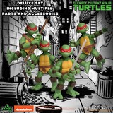 Mezco Toyz TMNT Action Figures Teenage Mutant Ninja Turtles Deluxe Set 8 cm Mezco Toyz TMNT Action Figures Teenage Mutant Ninja Turtles Deluxe Set 8 cm