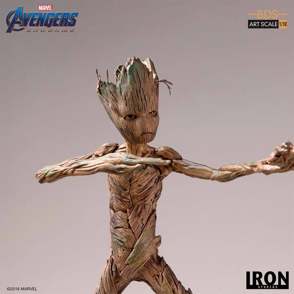 Iron Studios Avengers: Endgame BDS Art Scale Statue 1/10 Groot 24 cm Iron Studios Avengers: Endgame BDS Art Scale Statue 1/10 Groot 24 cm