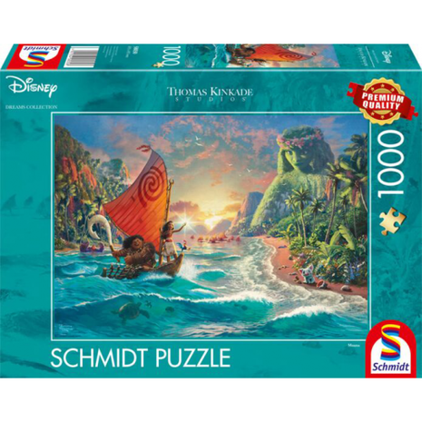 Schmidt Disney Dreams Puzzle Moana (1000 pieces) Schmidt Disney Dreams Puzzle Moana (1000 pieces)