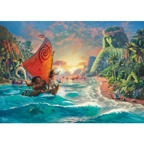 Schmidt Disney Dreams Puzzel Moana (1000 stukken) Schmidt Disney Dreams Puzzel Moana (1000 stukken)