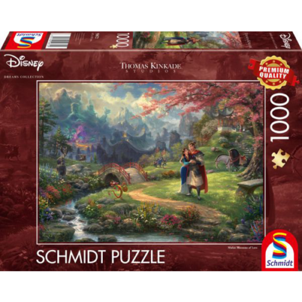 Schmidt Disney Dreams Puzzel Mulan (1000 stukken) Schmidt Disney Dreams Puzzel Mulan (1000 stukken)