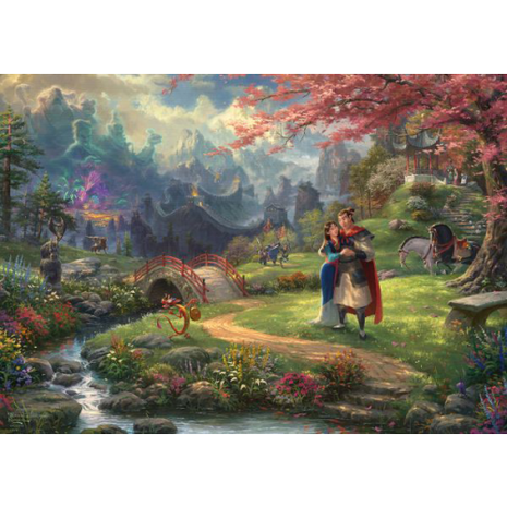 Schmidt Disney Dreams Puzzle Mulan (1000 pieces) Schmidt Disney Dreams Puzzle Mulan (1000 pieces)