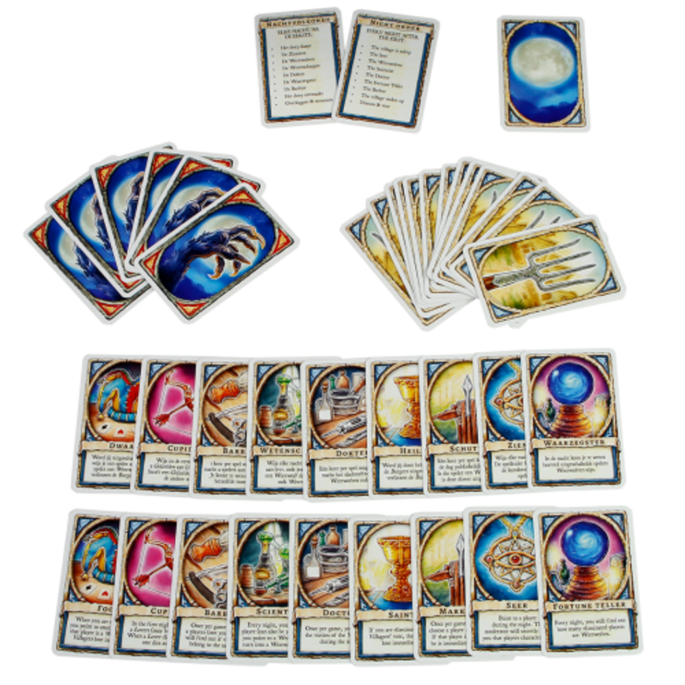 999 Games Ontmasker de Weerwolven Kaartspel 999 Games Ontmasker de Weerwolven Kaartspel