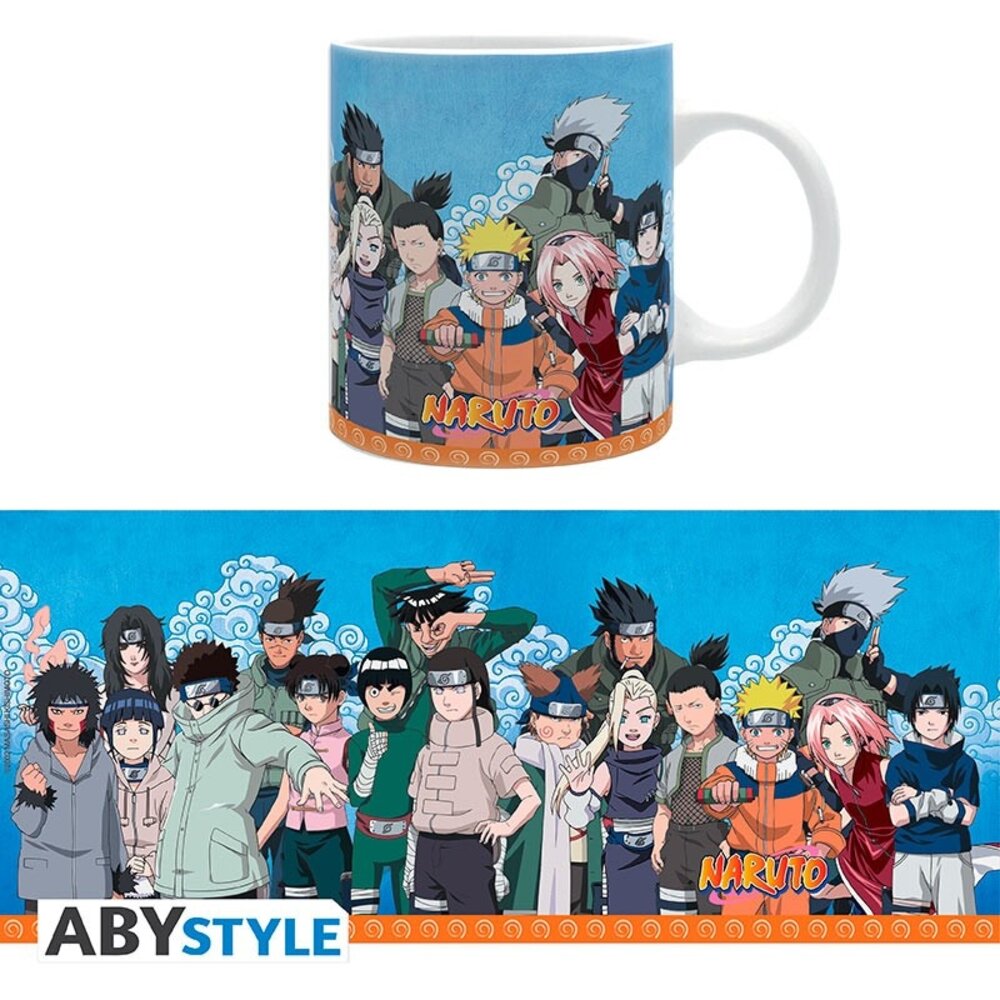 Naruto Shippuden - Tazza - 320 Ml - Ninja Di Konoha