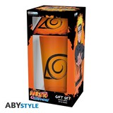 ABY Style Naruto Shippuden Glas & Onderzetter ABY Style Naruto Shippuden Glas & Onderzetter