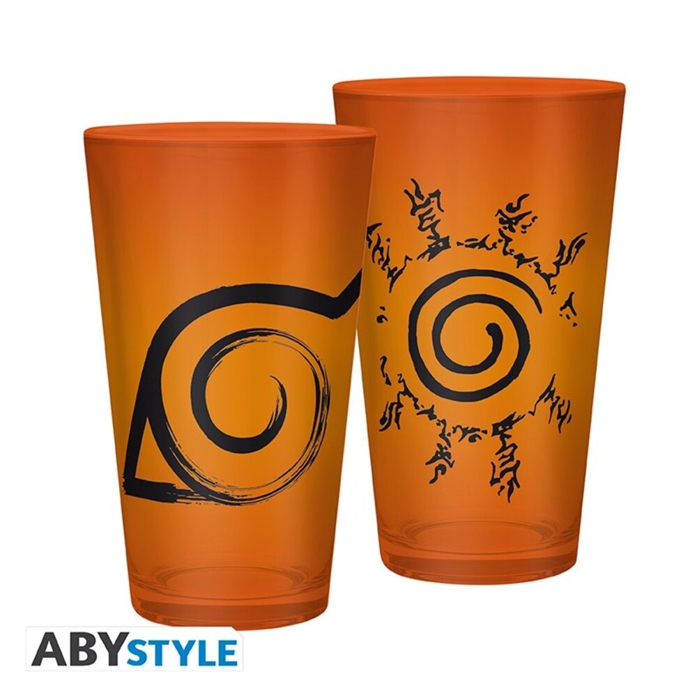 ABY Style Naruto Shippuden Glas & Onderzetter ABY Style Naruto Shippuden Glas & Onderzetter
