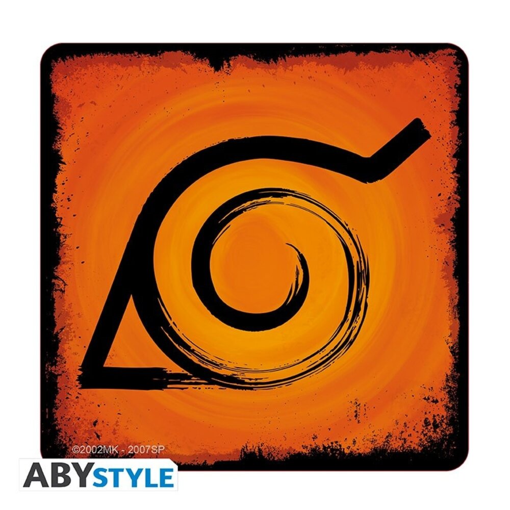 ABY Style Naruto Shippuden Glas & Onderzetter ABY Style Naruto Shippuden Glas & Onderzetter