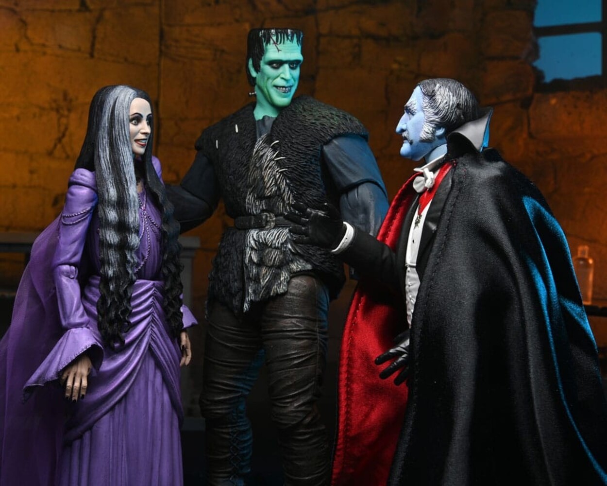 NECA The Munsters - Figura Di Herman Munster 18 Cm - Rob Zombie Collection, Modello 56096
