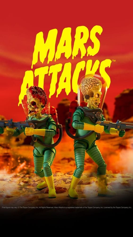 Super7 Mars Attacks Ultimates Action Figure Martian Wave 1 18 cm Super7 Mars Attacks Ultimates Action Figure Martian Wave 1 18 cm