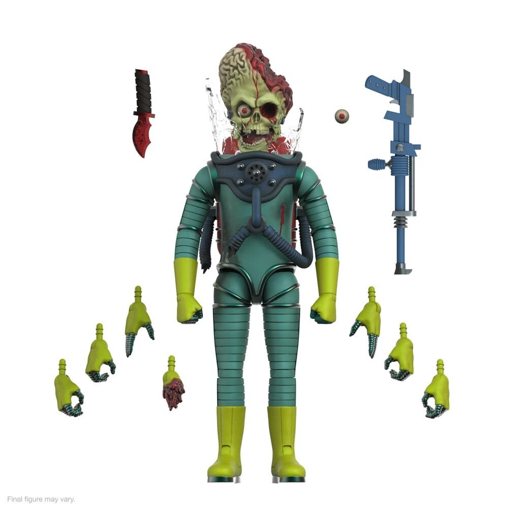 Super7 Mars Attacks Ultimates Action Figure Martian Wave 1 (Smashing the Enemy) 18 cm Super7 Mars Attacks Ultimates Action Figure Martian Wave 1 (Smashing the Enemy) 18 cm