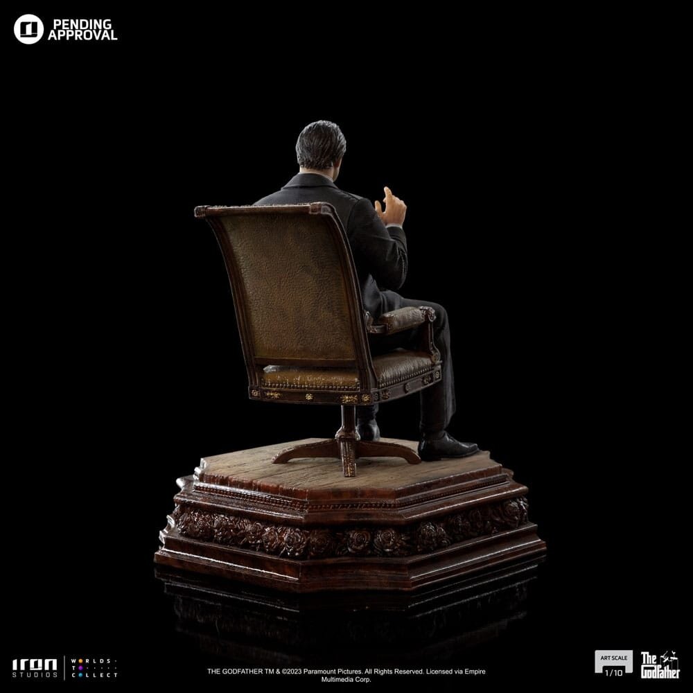 Iron Studios The Godfather Scale Statue 1/10 Don Vito Corelione 19 cm Iron Studios The Godfather Scale Statue 1/10 Don Vito Corelione 19 cm