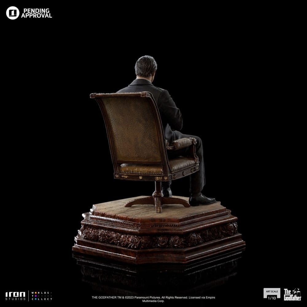 Iron Studios The Godfather Scale Statue 1/10 Don Vito Corelione 19 cm Iron Studios The Godfather Scale Statue 1/10 Don Vito Corelione 19 cm