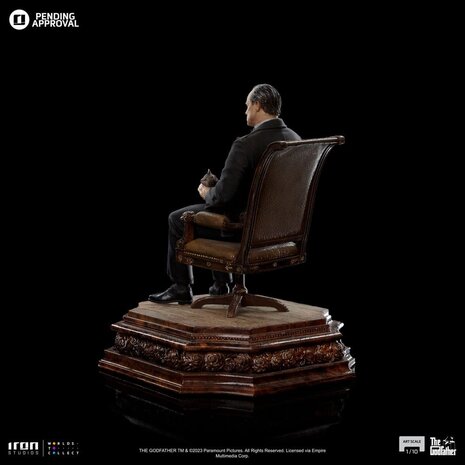 Iron Studios The Godfather Scale Statue 1/10 Don Vito Corelione 19 cm Iron Studios The Godfather Scale Statue 1/10 Don Vito Corelione 19 cm