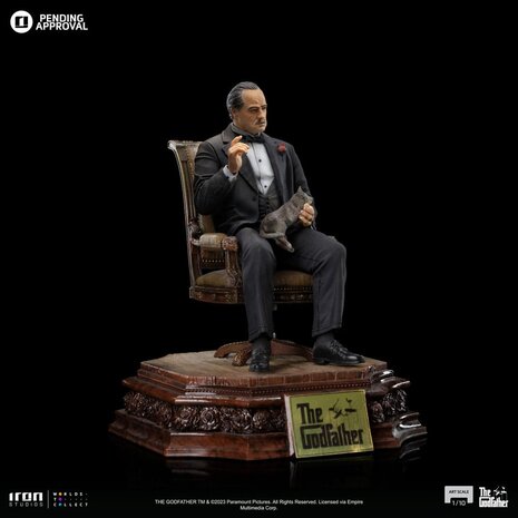 Iron Studios The Godfather Scale Statue 1/10 Don Vito Corelione 19 cm Iron Studios The Godfather Scale Statue 1/10 Don Vito Corelione 19 cm