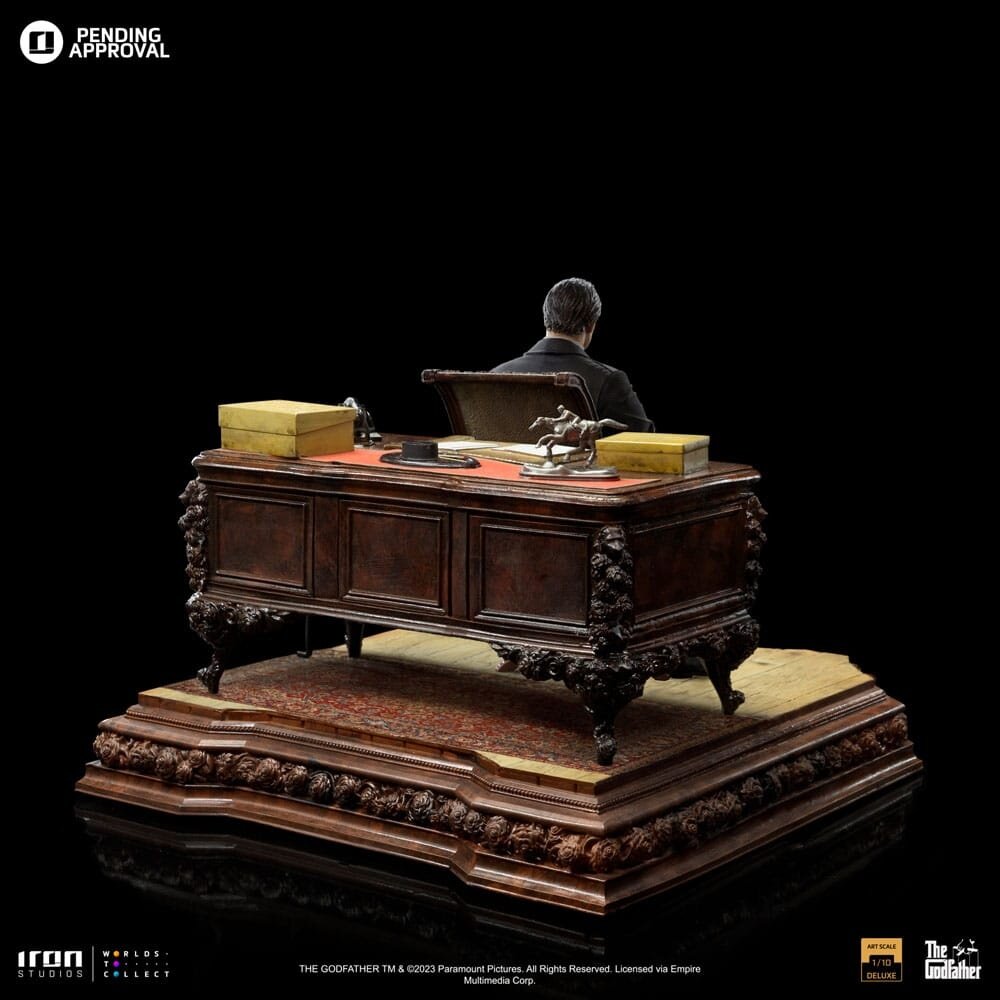 Iron Studios The Godfather Deluxe Art Scale Statue 1/10 Don Vito Corleone 19 cm Iron Studios The Godfather Deluxe Art Scale Statue 1/10 Don Vito Corleone 19 cm