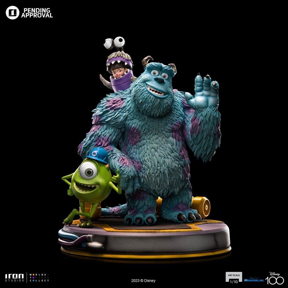 Iron Studios Monsters, Inc. Scale Statue 1/10 James P. Sullivan, Mike Wazowski 29 cm Iron Studios Monsters, Inc. Scale Statue 1/10 James P. Sullivan, Mike Wazowski 29 cm