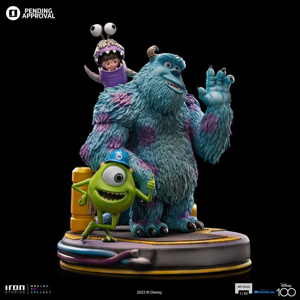 Iron Studios Monsters, Inc. Art Scale Statue 1/10 James P. Sullivan and Mike Wazowski 29 cm Iron Studios Monsters, Inc. Art Scale Statue 1/10 James P. Sullivan and Mike Wazowski 29 cm