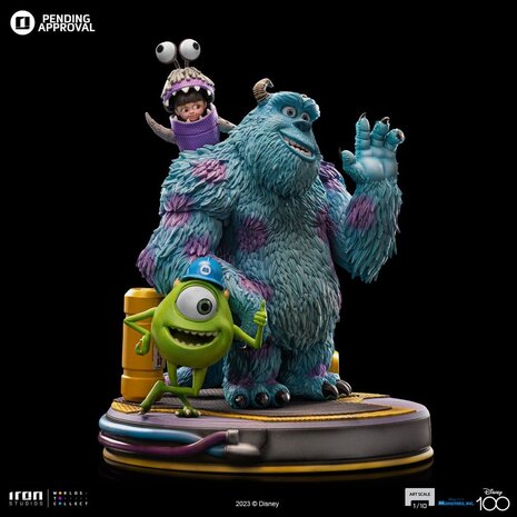 Disney Mike & Sulley to the Rescue! - Sulley, Mike, and Boo Pin