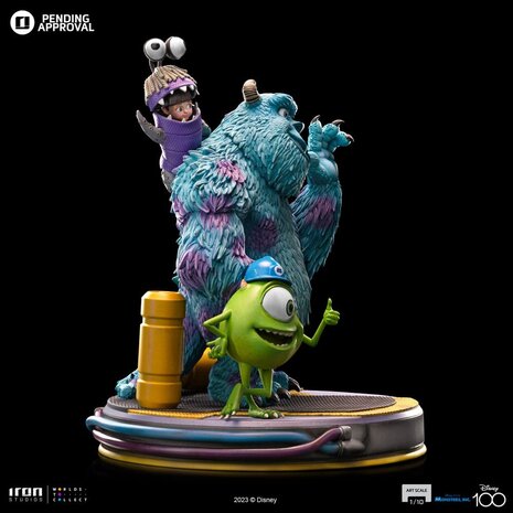 Disney Mike & Sulley to the Rescue! - Sulley, Mike, and Boo Pin