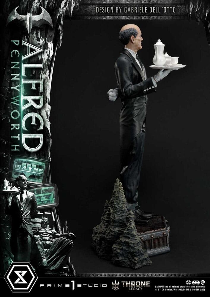 Prime 1 Studio DC Comics Throne Legacy Series Statue Alfred Pennyworth (Batman Comics) Bonus Version 57 cm Prime 1 Studio DC Comics Throne Legacy Series Statue Alfred Pennyworth (Batman Comics) Bonus Version 57 cm