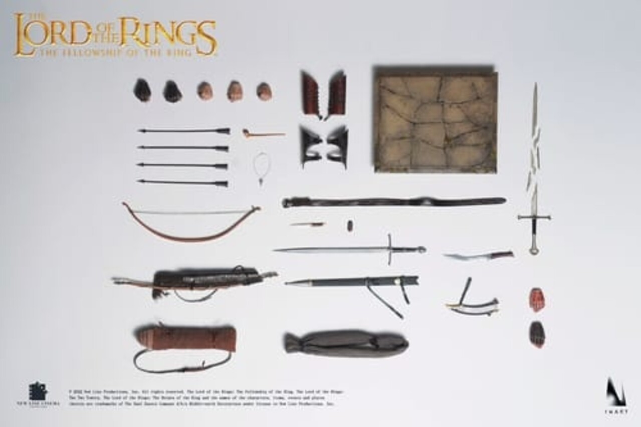 Inart The Lord of the Rings Action Figure 1/6 Aragorn Standard Edition 33 cm Inart The Lord of the Rings Action Figure 1/6 Aragorn Standard Edition 33 cm