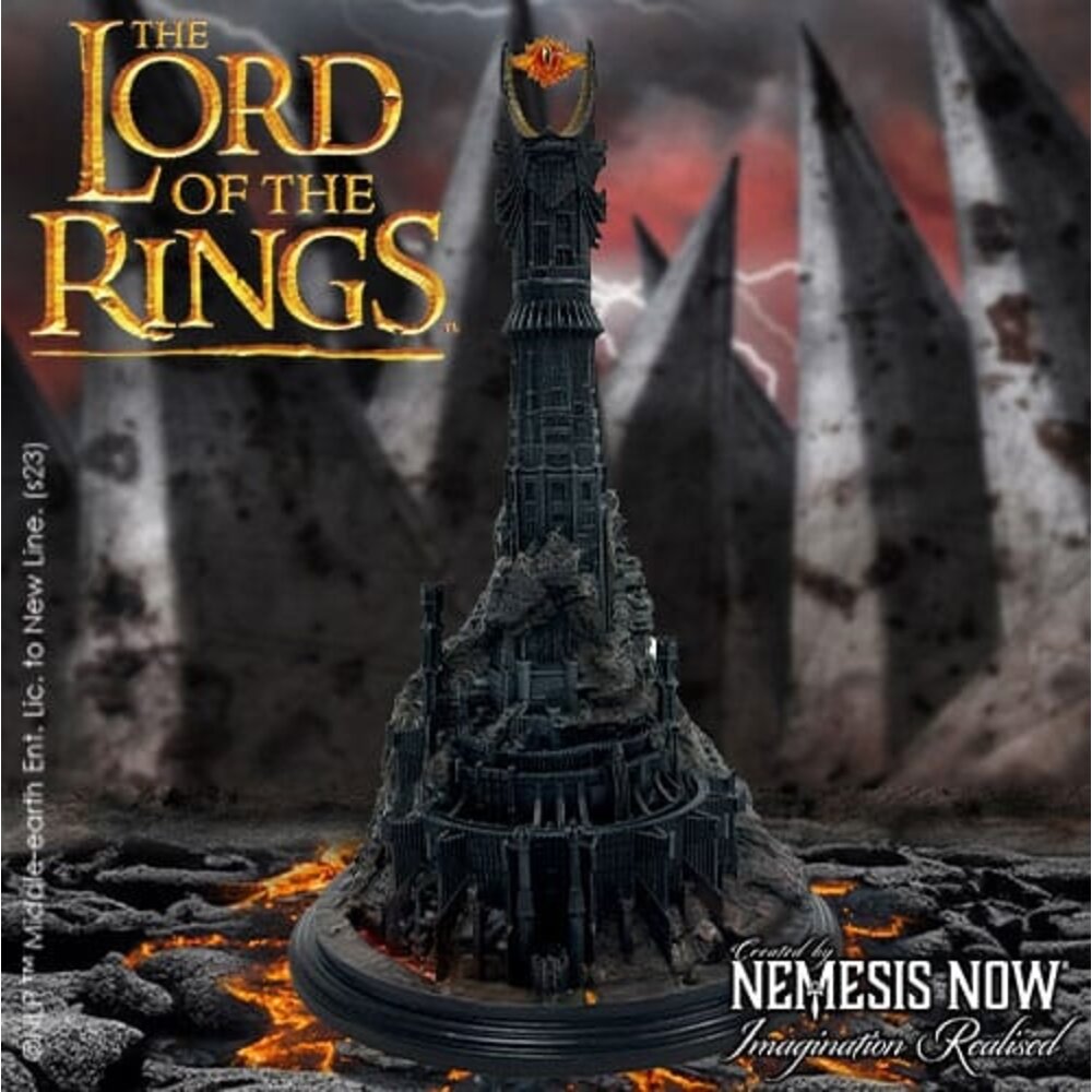 Nemesis Now Lord of the Rings Barad Dur Backflow Incense Burner