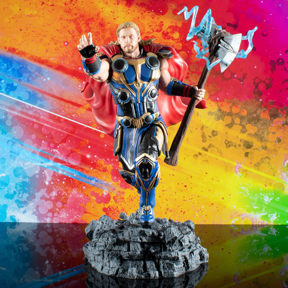 Diamond Select Toys Thor: Love and Thunder Gallery Deluxe PVC Statue Thor 23 cm Diamond Select Toys Thor: Love and Thunder Gallery Deluxe PVC Statue Thor 23 cm