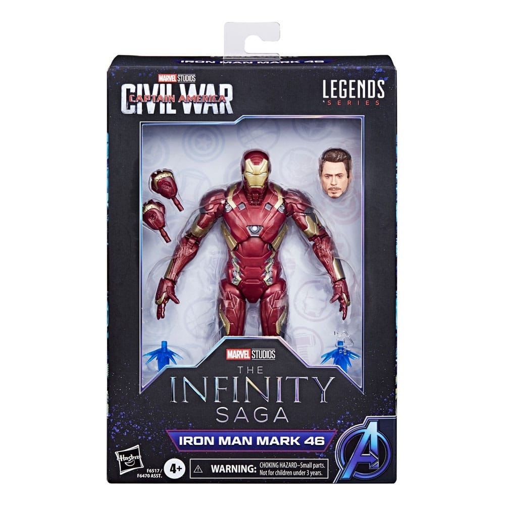 Iron Man figurine Marvel Legends Retro Collection Series Hasbro 10 cm -  Kingdom Figurine