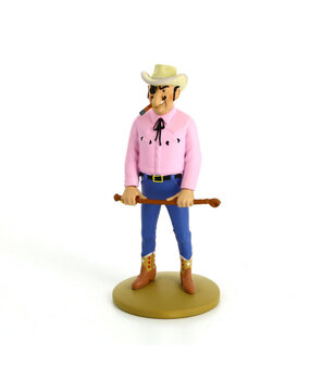 Tintinimaginatio Tintin Statuette Rastapopoulos à la Cravache 14 cm Tintinimaginatio Tintin Statuette Rastapopoulos à la Cravache 14 cm